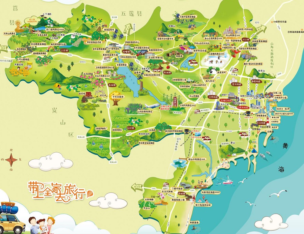 珲春景区使用手绘地图给景区能带来什么好处？